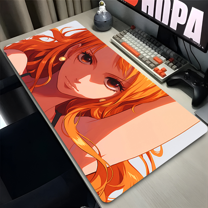 Gaming Accessories For Laptop - kawaii Mouse Pad one piece Nami