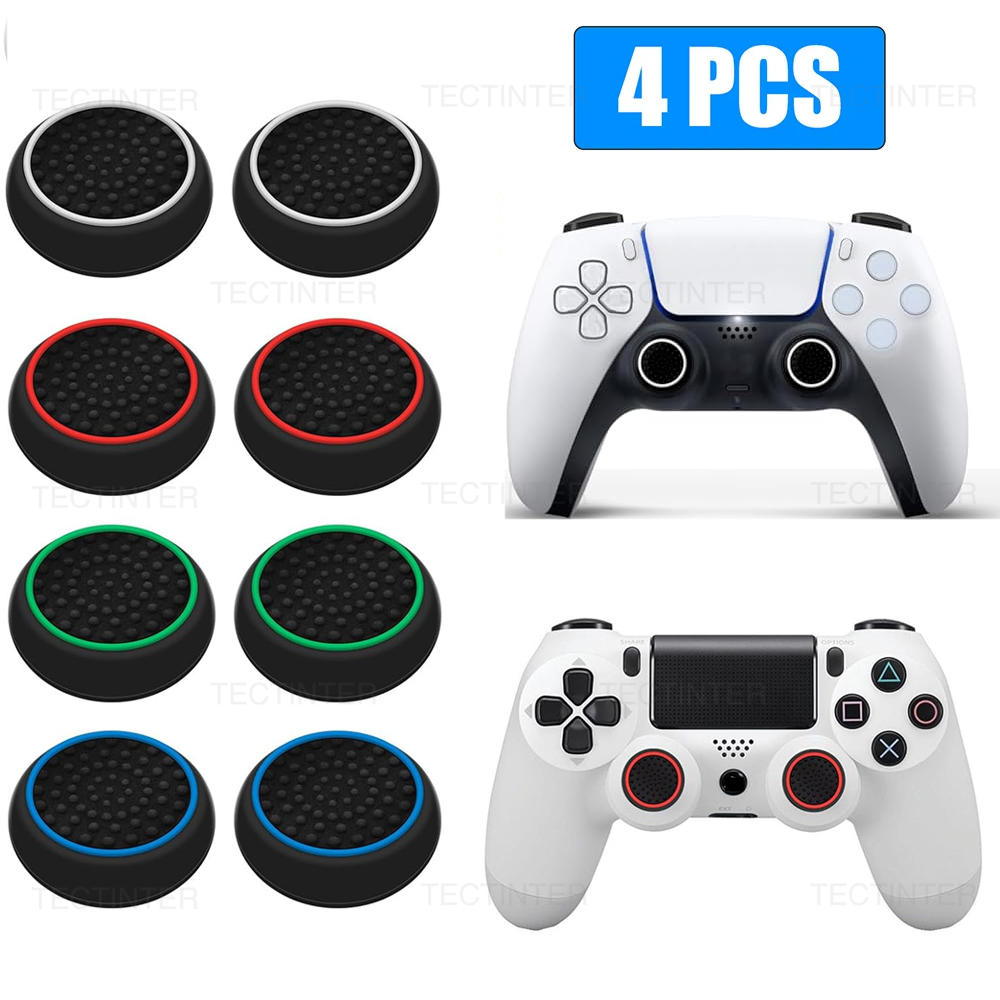 Gaming Accessories Xbox Series S - 4PCS Silicone Analog ThumbStick Grip Caps