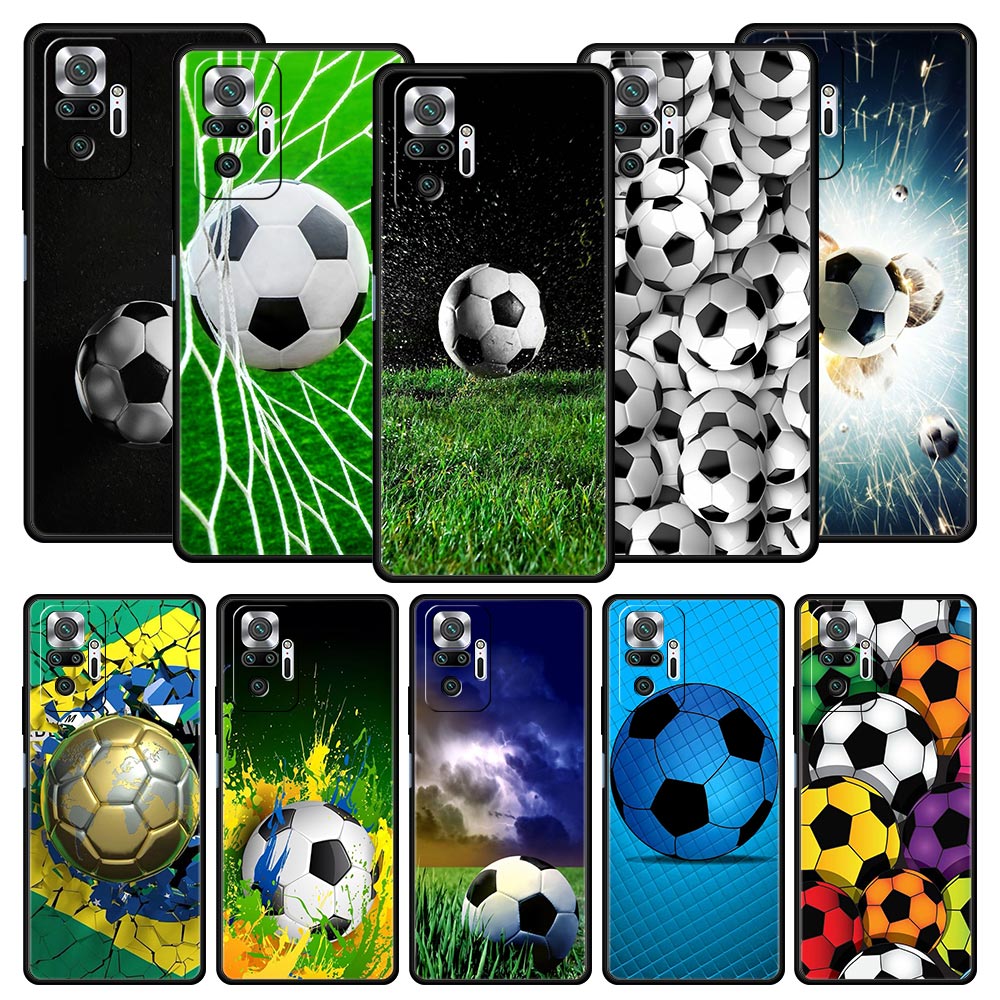 Gaming Accessories For Your Phone - Soccer ball Football Field Phone Case