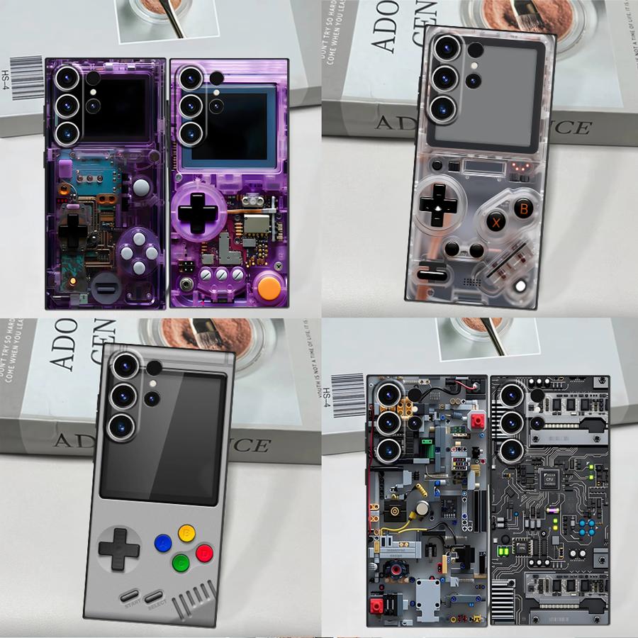 Gaming Accessories For Your Phone - Purple Gaming Console Phone Cover Case