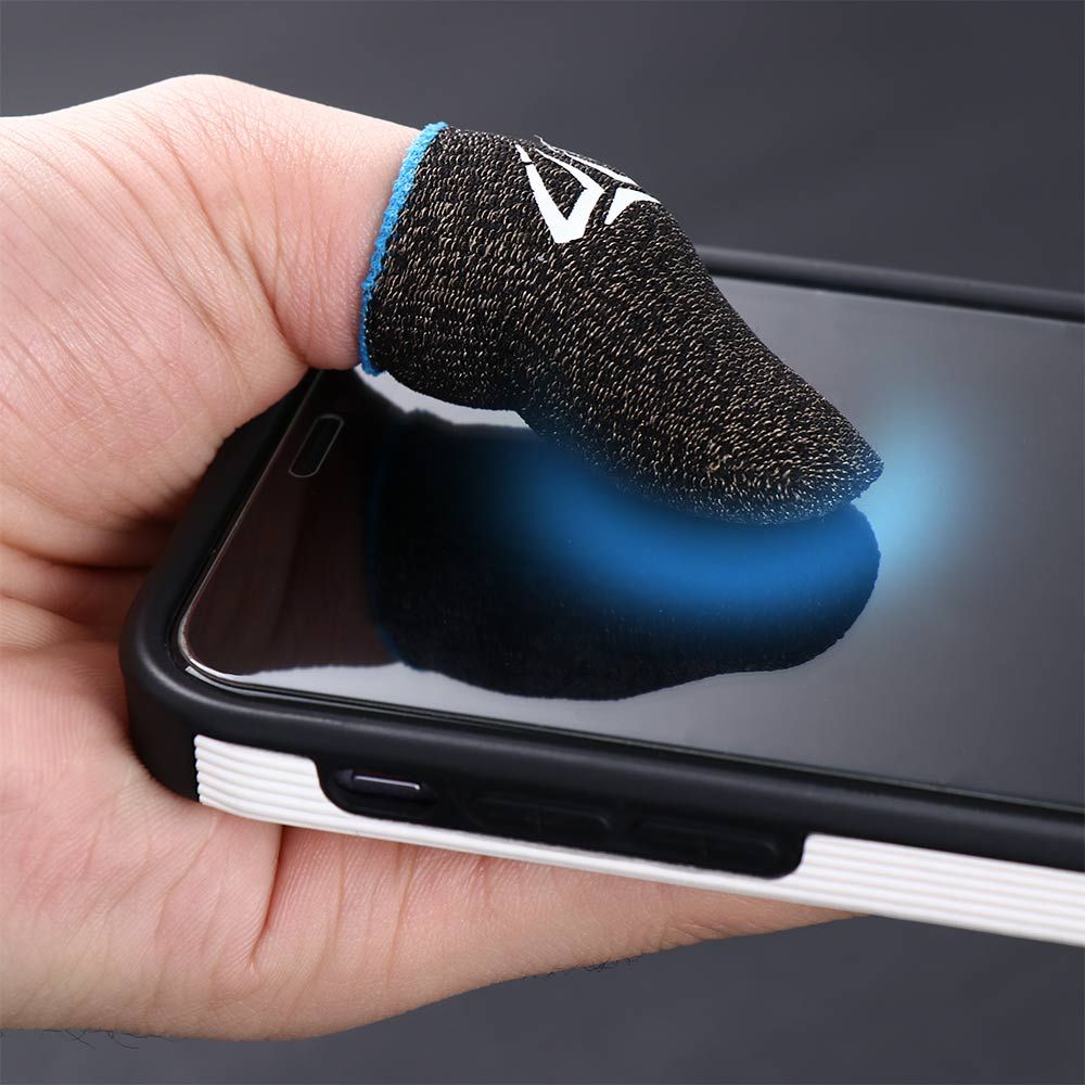 Gaming Accessories For Your Phone - 1 Pair Gaming Fingertip Gloves Sweatproof