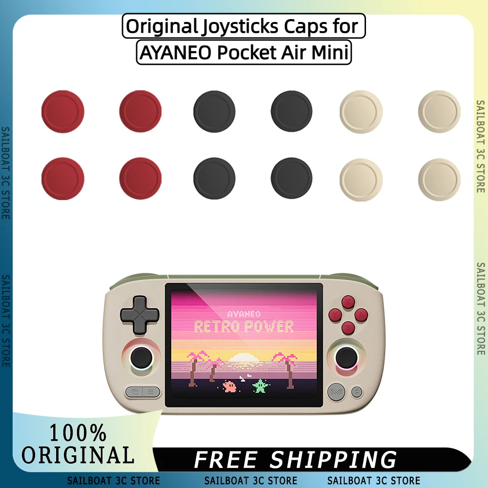 Gaming Handheld Accessories - Original Joysticks Caps for AYANEO Pocket