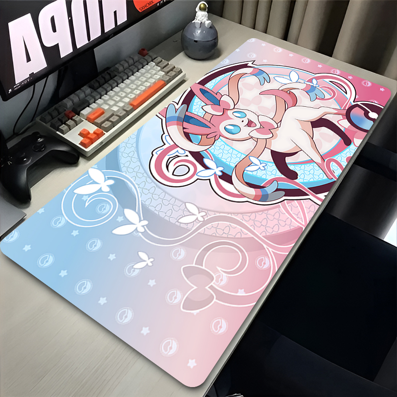 Gaming Accessories Gamer - Large Pink Cute Mousepad XXL Gaming