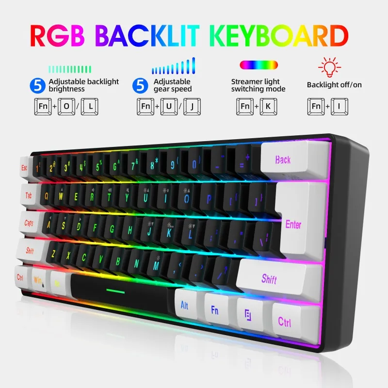 Keyboard and Mouse 60% Compute - огляд і ціна Gaming Accessories Combo