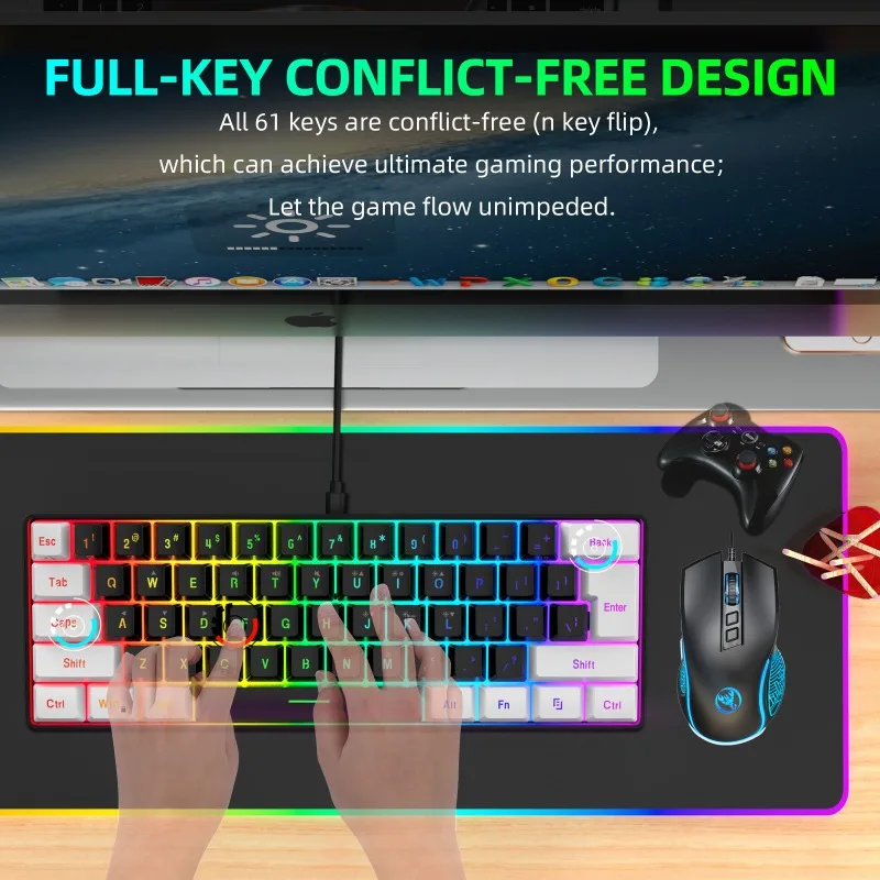 Keyboard and Mouse 60% Compute - огляд і ціна Gaming Accessories Combo