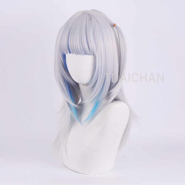 2025 Gawr Gura Cosplay Wig Whi - огляд і ціна Virtual Gaming Accessories