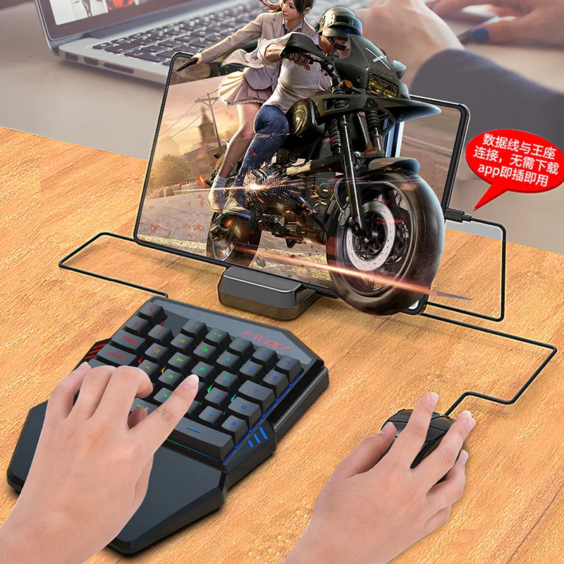 T-WOLF TF900 One Handed Keyboa - огляд і ціна Gaming Accessories Bundle