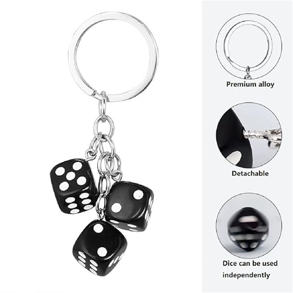 Cute 3D Dice Keychain Gaming R - огляд і ціна Gaming Accessories Men