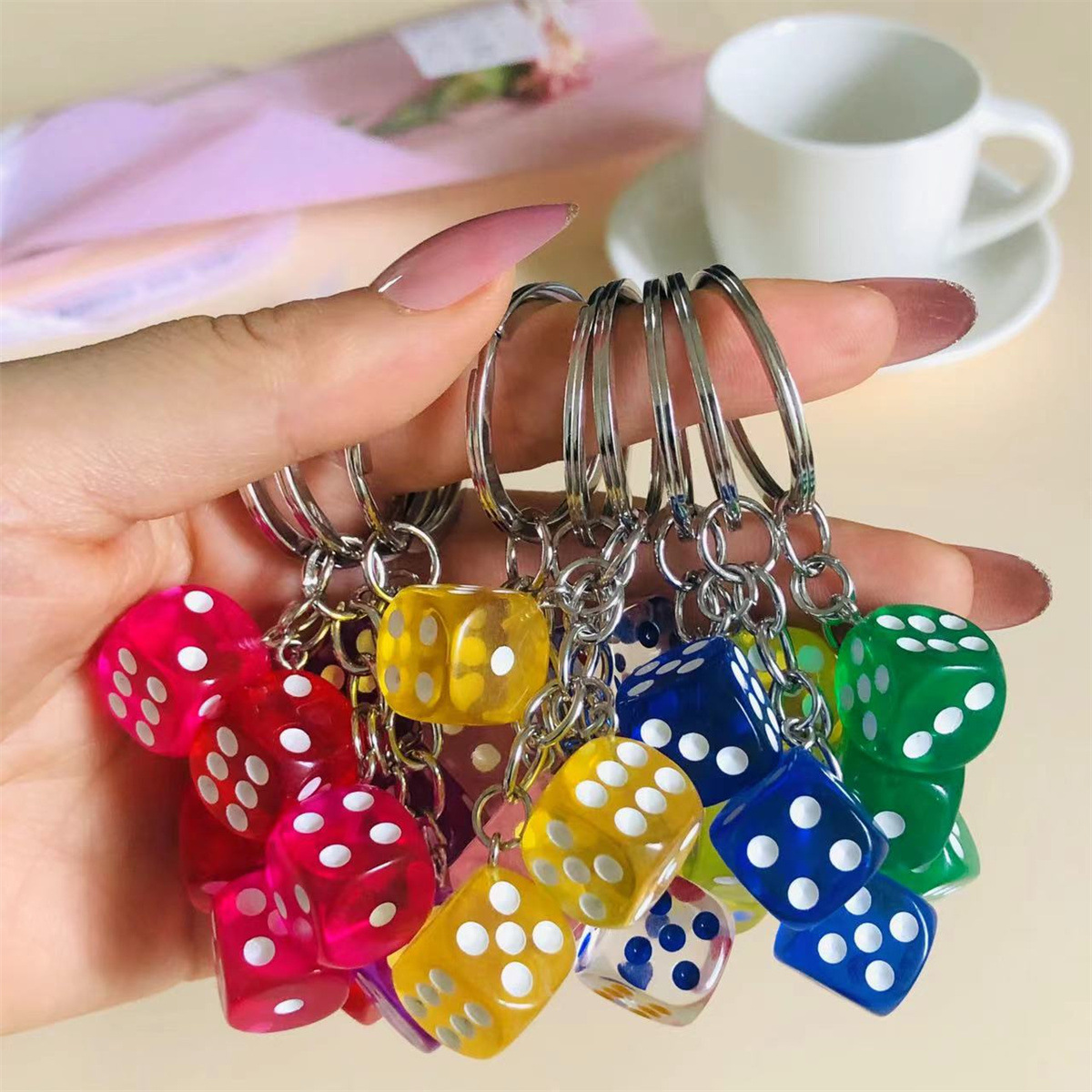 Cute 3D Dice Keychain Gaming R - огляд і ціна Gaming Accessories Men