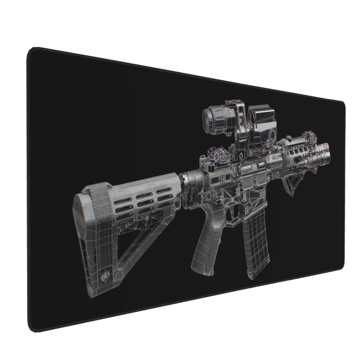 Large Mouse Pad Gun Mechanical - огляд і ціна Gaming Accessories Drawing