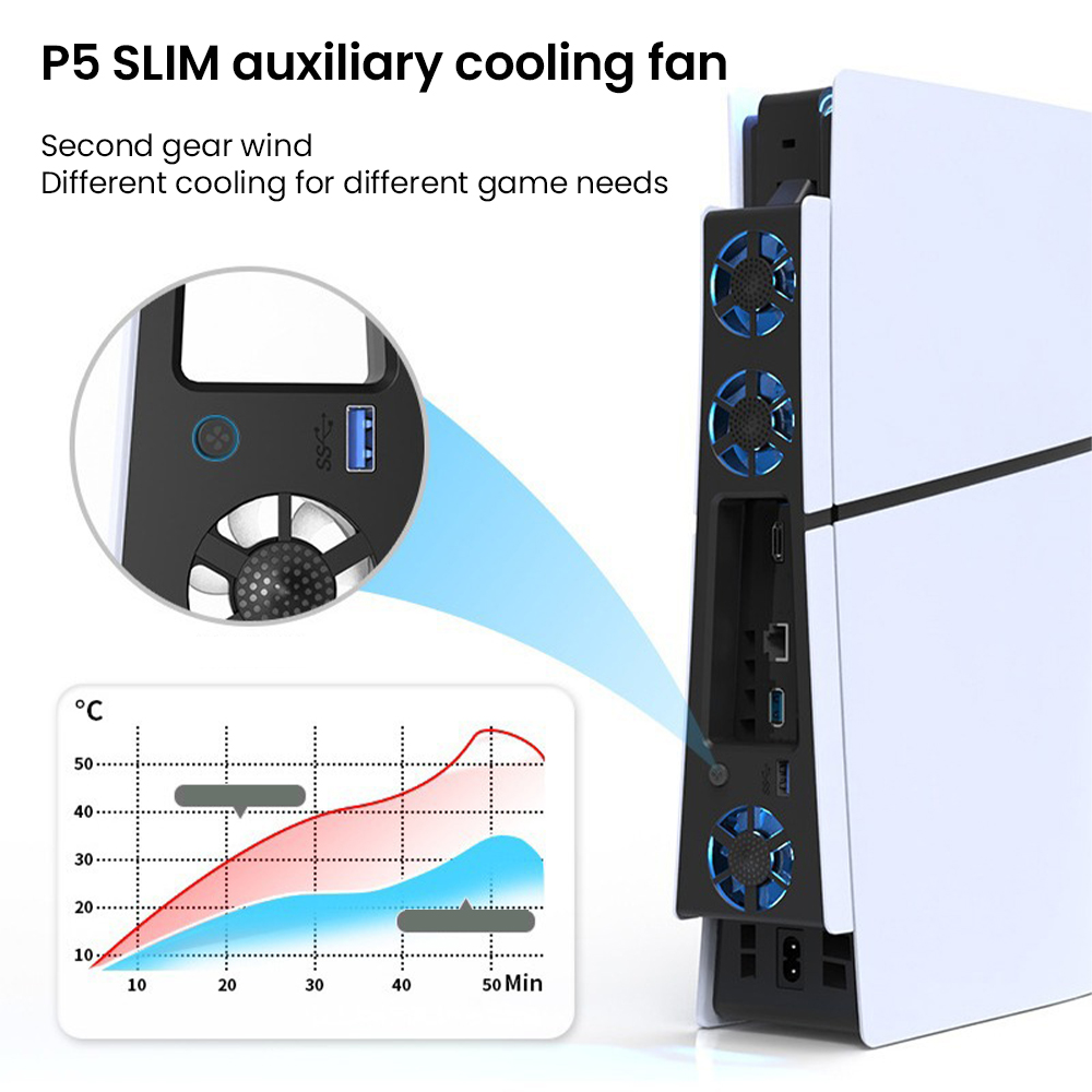 Gaming Cooler Fan Efficient Co - огляд і ціна Gaming Accessories Led