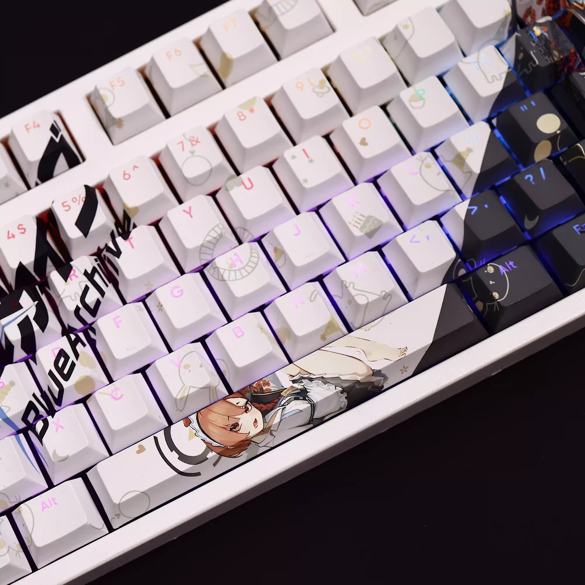 108 Keys/set Blue Archive Mika - огляд і ціна Gaming Set Accessories