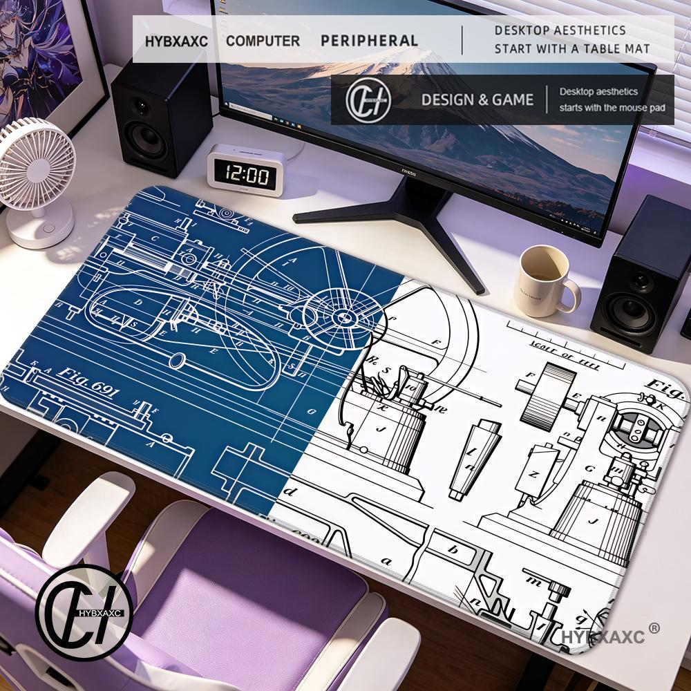 HYBXAXC Mouse Pad Gaming Acces - огляд і ціна Gaming Accessories Drawing