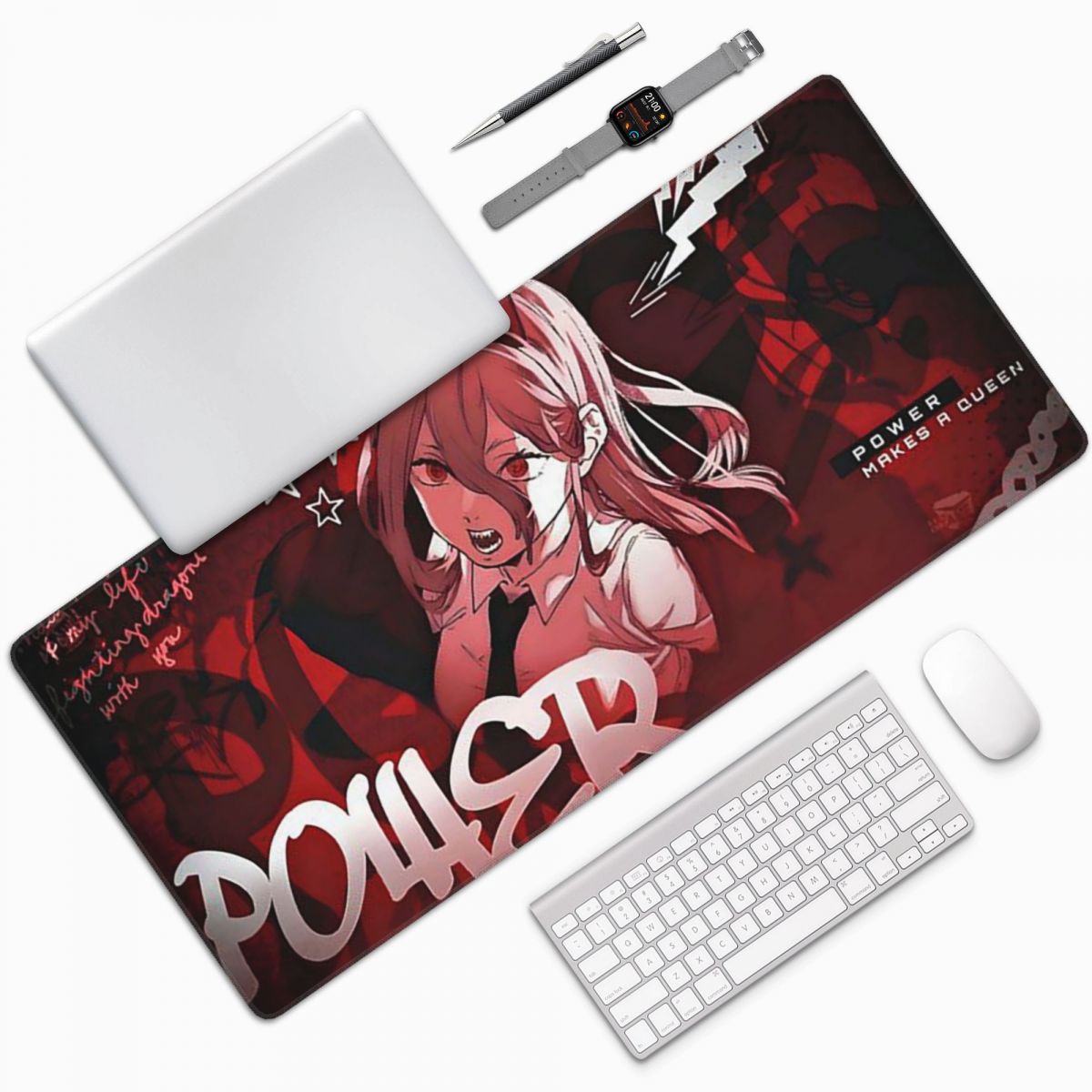 Anime Chainsaw Man Large Mouse - огляд і ціна Gaming Accessories Men