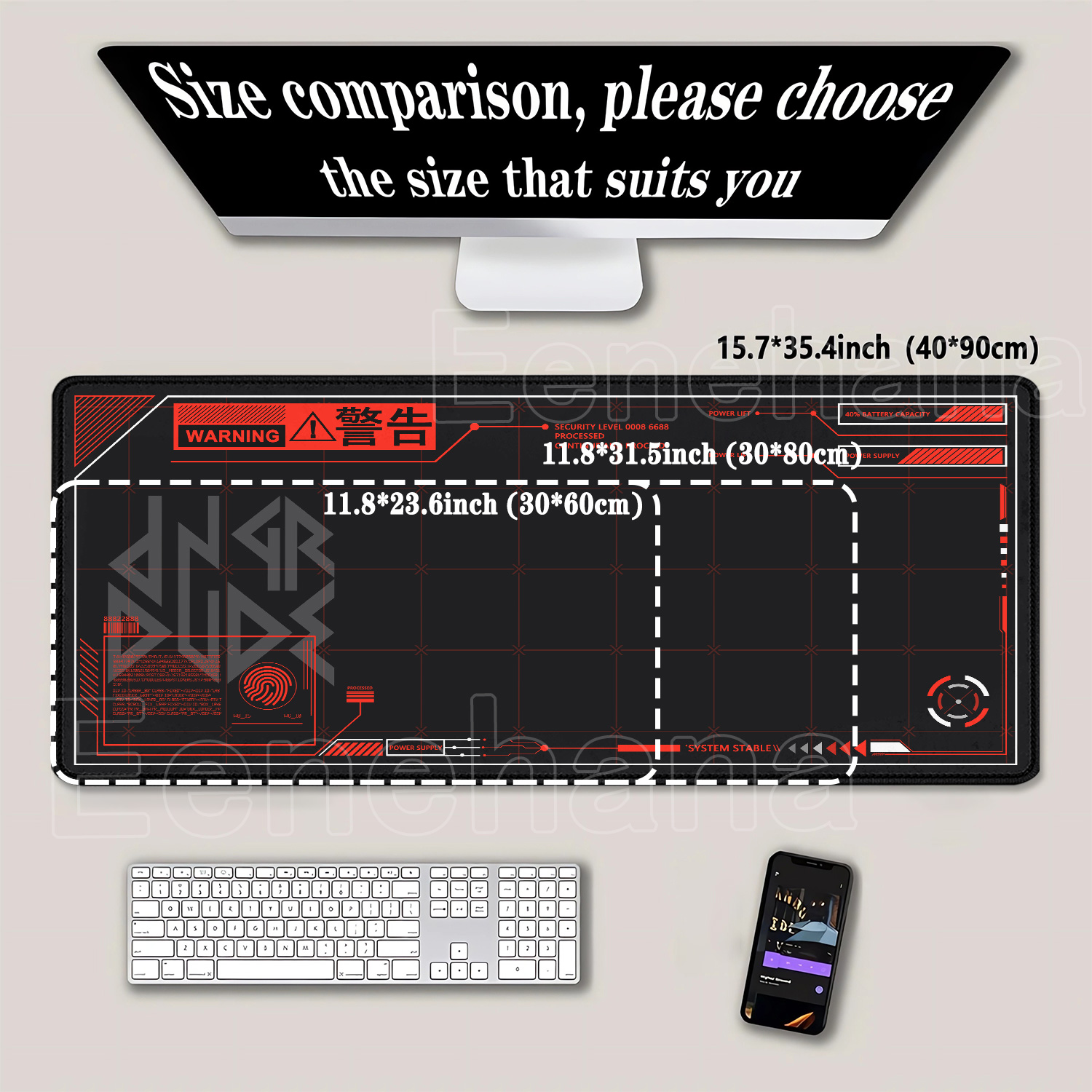 Large Mouse Pad HD Printing Ex - огляд і ціна Gaming Accessories Drawing