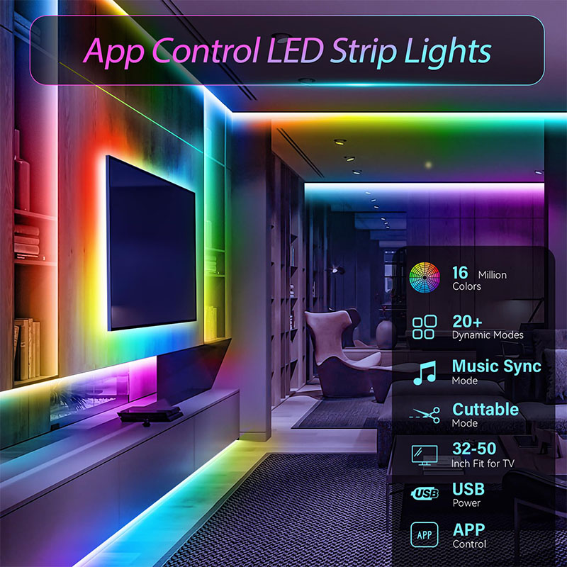 USB RGB LED Strip SMD3535 With - огляд і ціна Gaming Accessories Led