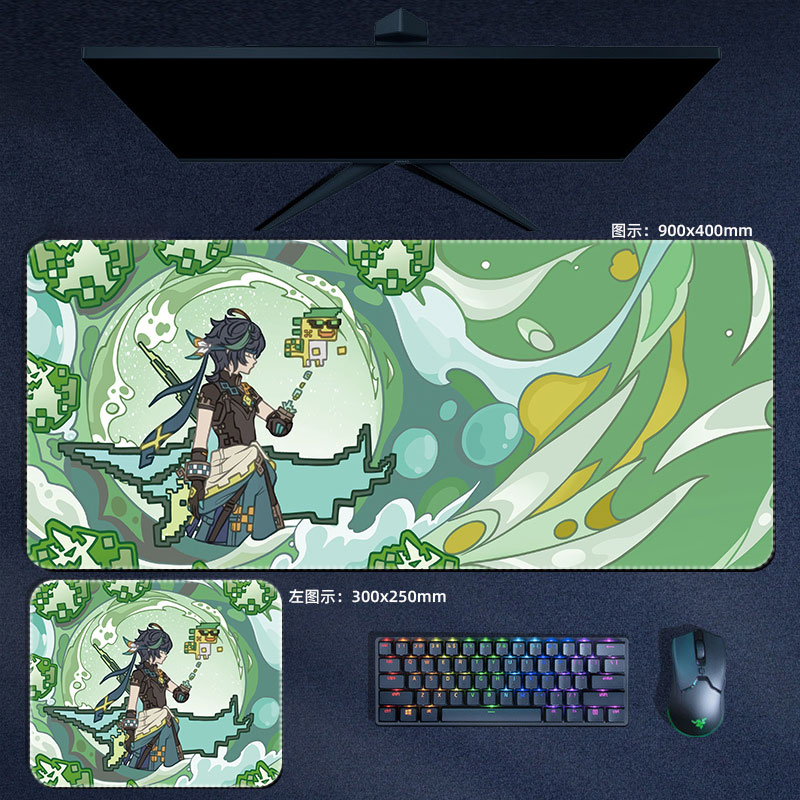Anime Genshin Impact Mouse Pad - огляд і ціна Gaming Accessories In Japan