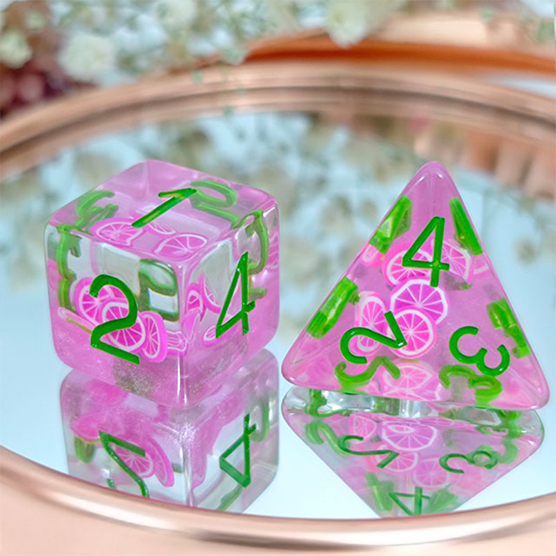 7Pcs/Set Dices Board Games Acc - огляд і ціна Gaming Set Accessories