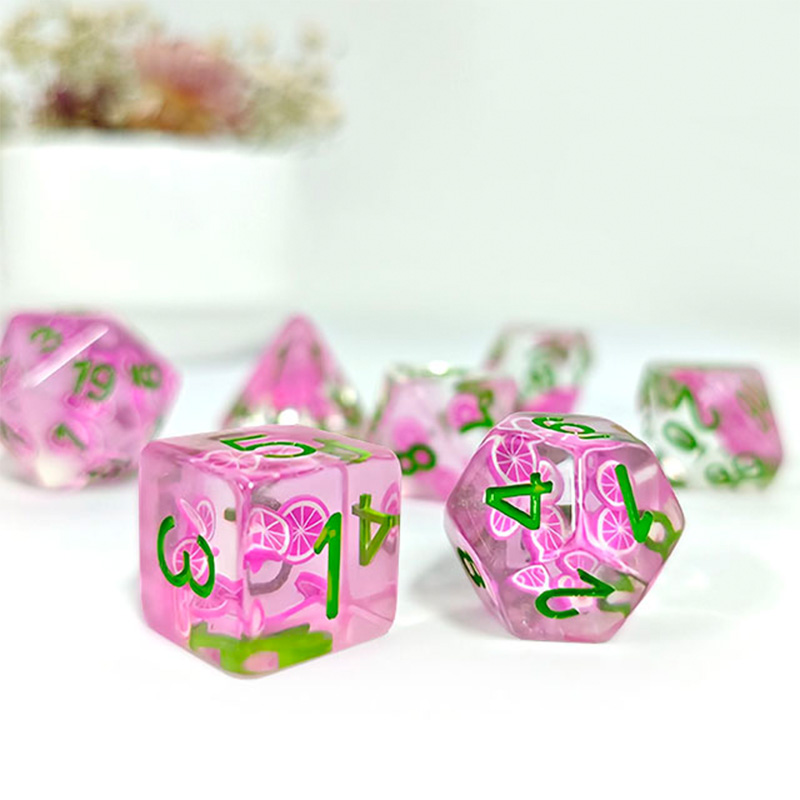 7Pcs/Set Dices Board Games Acc - огляд і ціна Gaming Set Accessories