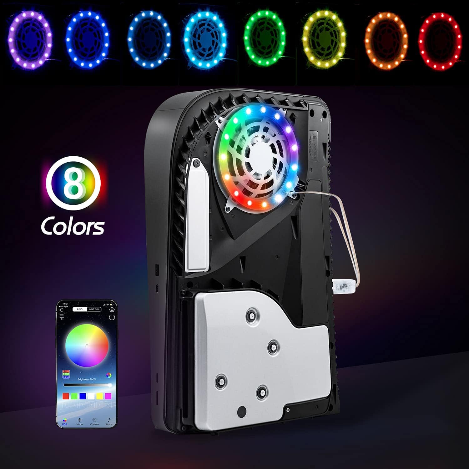 RGB LED Light Strip For PS5 Pr - огляд і ціна Gaming Accessories Led