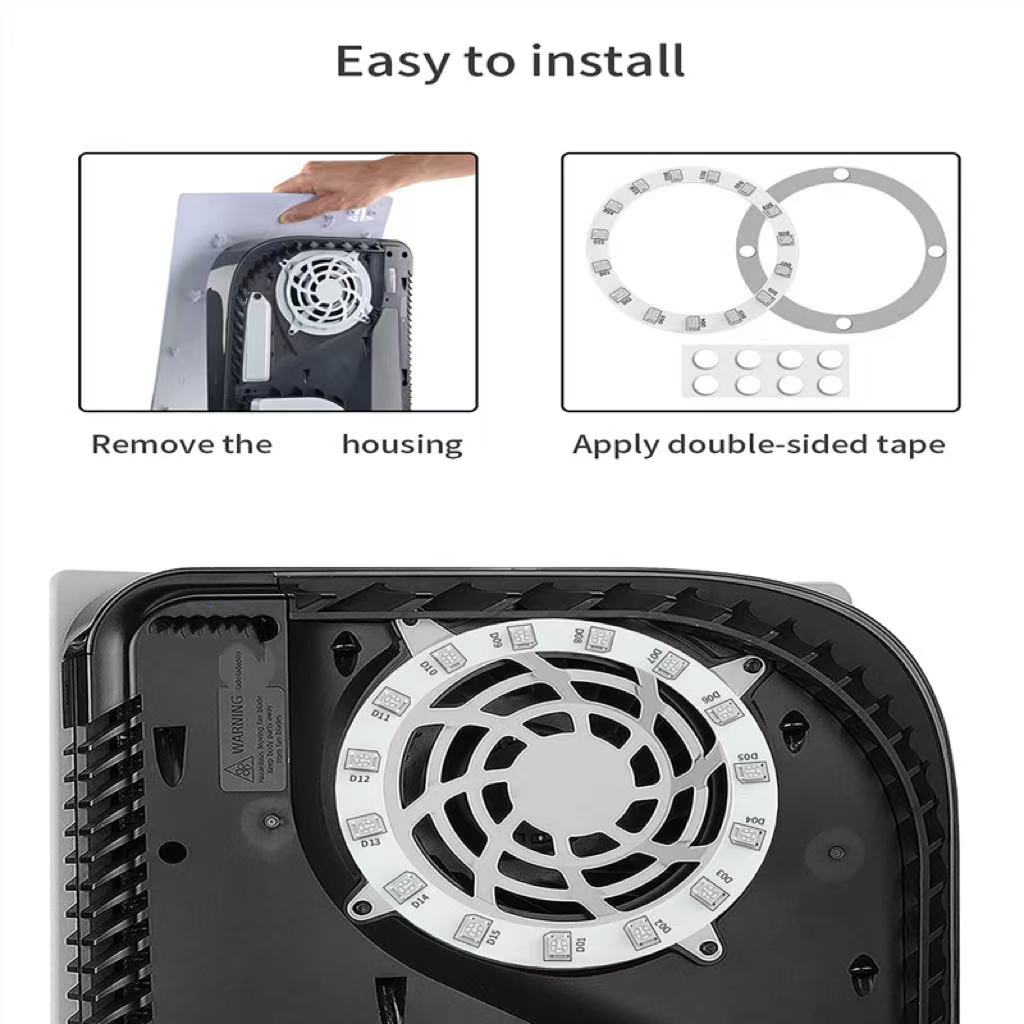 RGB LED Light Strip For PS5 Pr - огляд і ціна Gaming Accessories Led