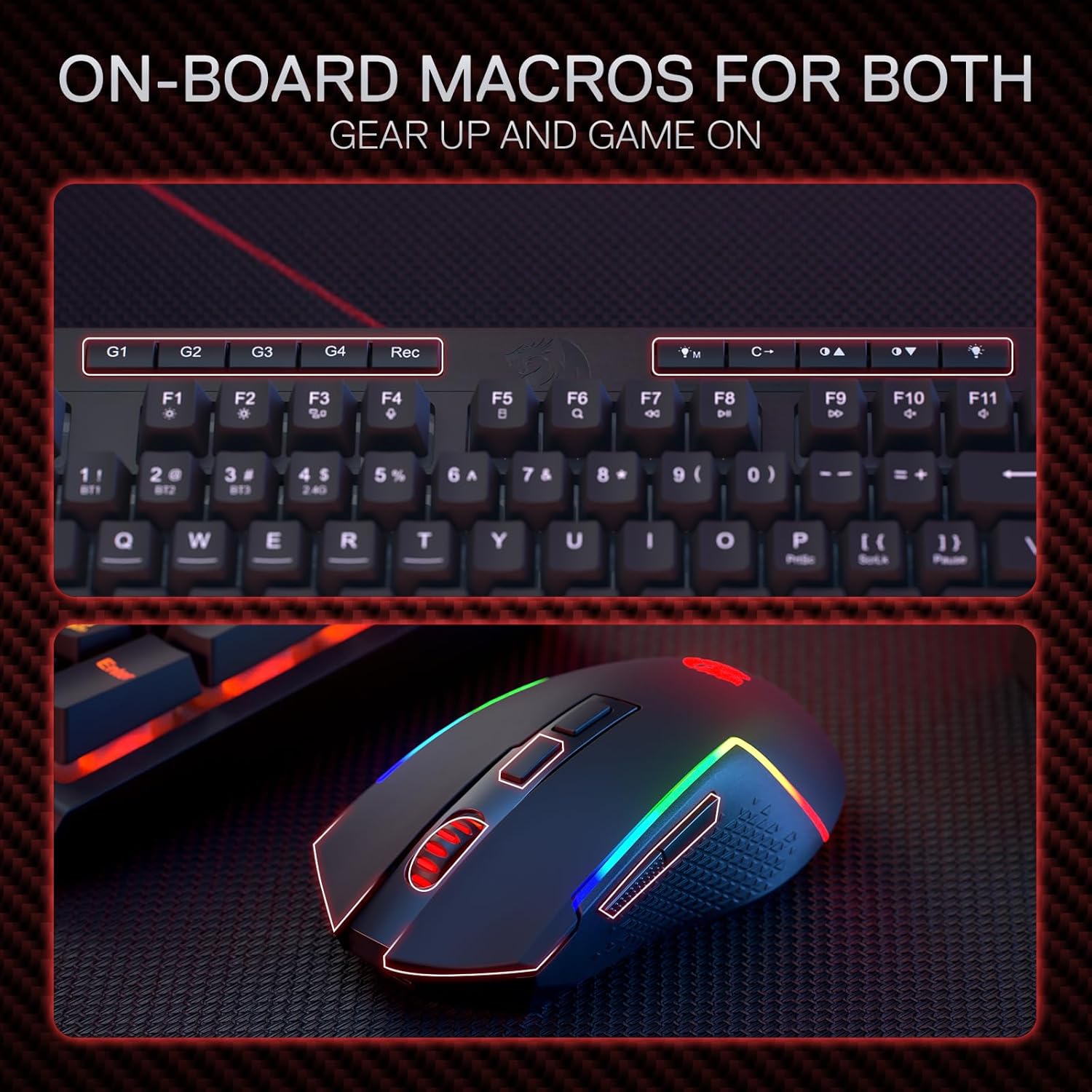 Redragon S142 Wireless Gaming  - огляд і ціна Gaming Accessories Combo