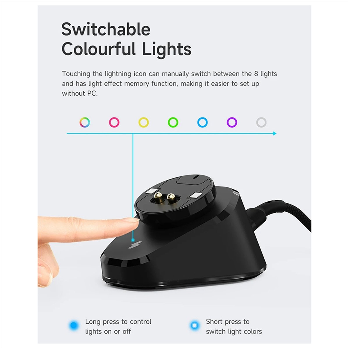 doyme Mouse Charger Stand for  - огляд і ціна Logitech Mouse G Pro X Superlight