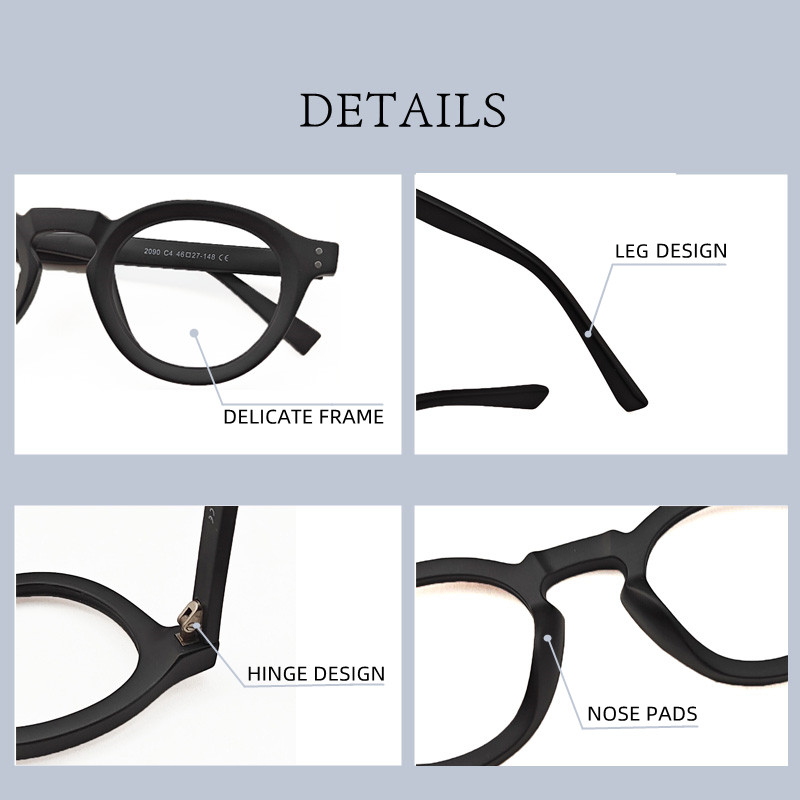 New Retro Round Glasses Frame  - огляд і ціна Gaming Accessories Men