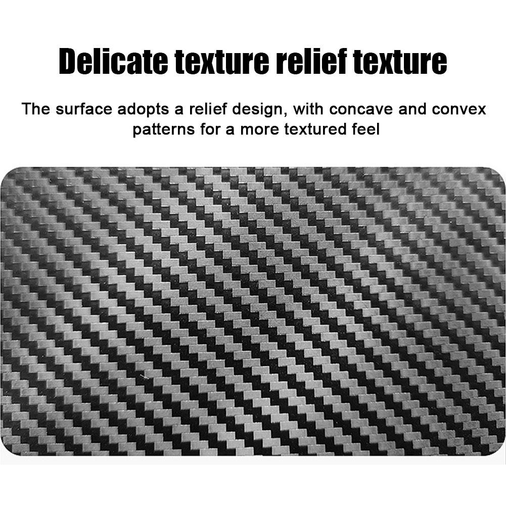 Carbon Fiber Patterned Sticker - огляд і ціна Gaming Handheld Accessories