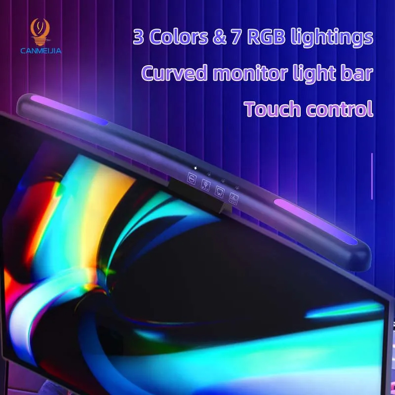 Curved LED Monitor Light Bar U - огляд і ціна Gaming Accessories Led