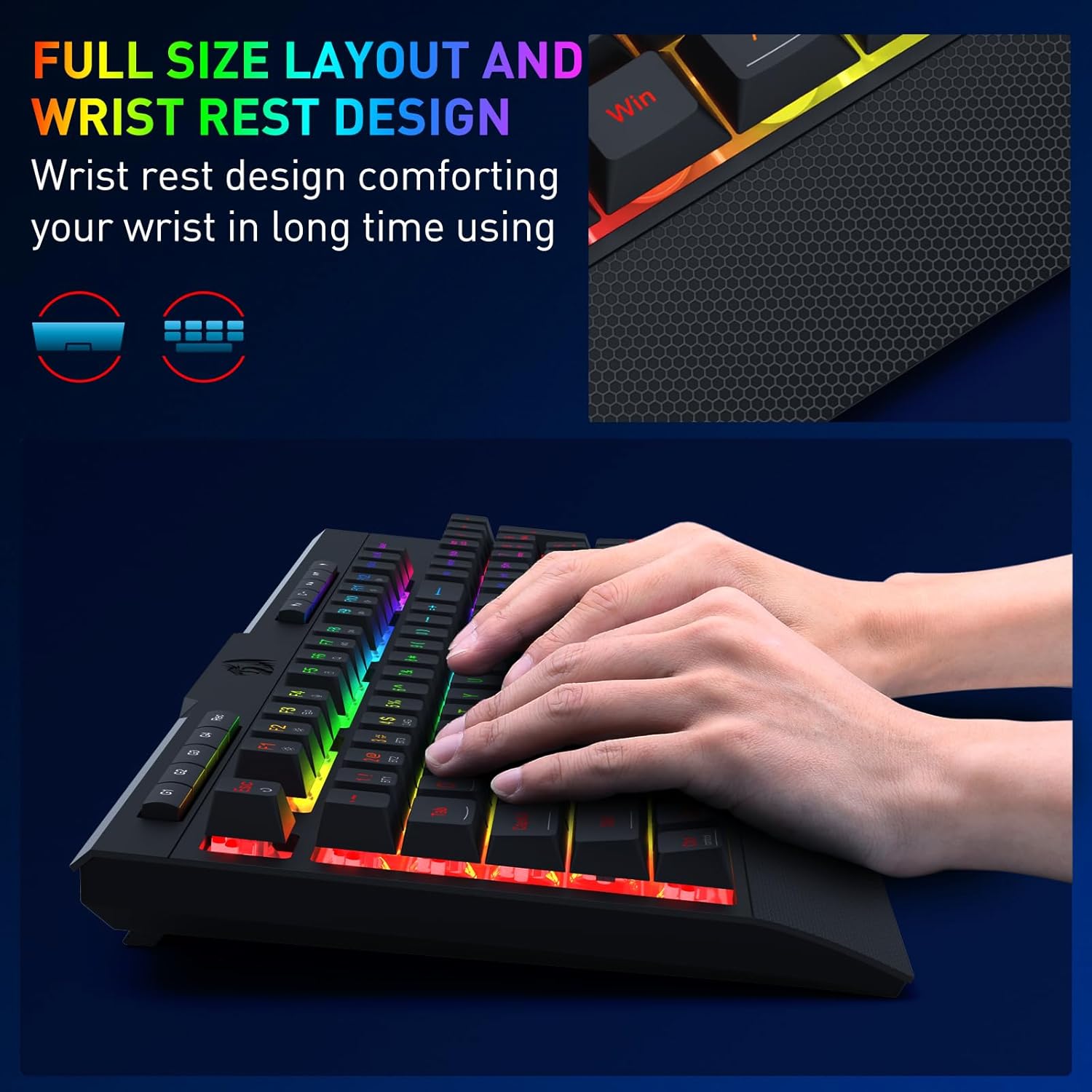 Redragon S151 PRO 3-Mode Wilre - огляд і ціна Gaming Accessories Combo