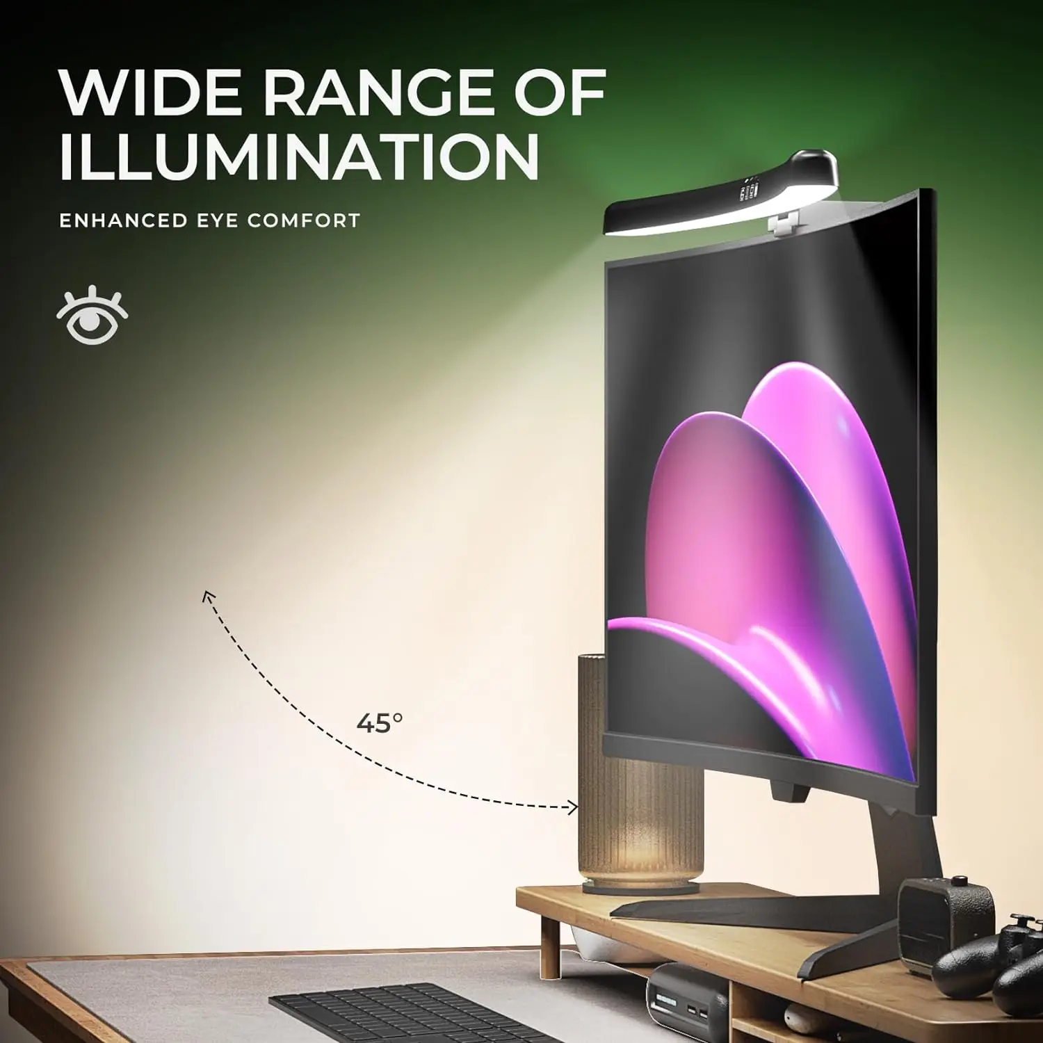 Computer Monitor Light Bar RGB - огляд і ціна Gaming Accessories Led