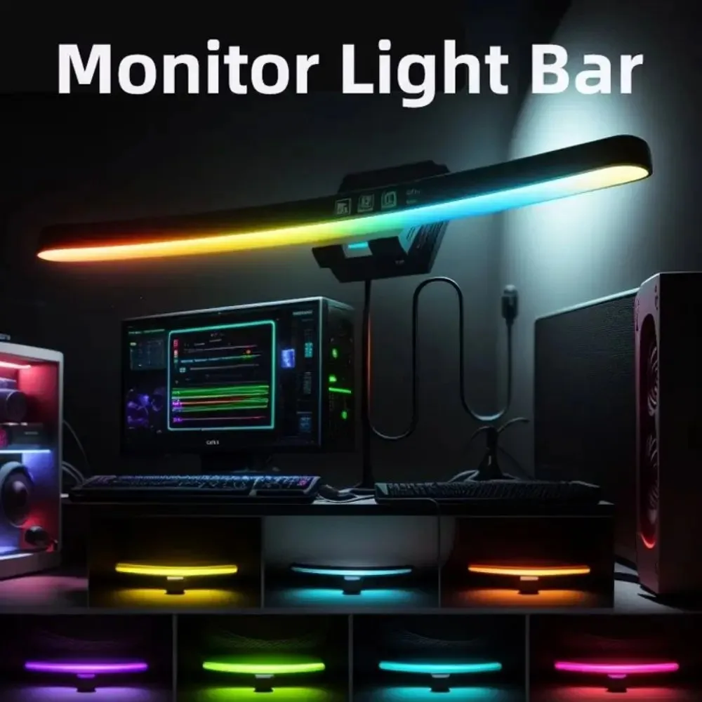 Computer Monitor Light Bar RGB - огляд і ціна Gaming Accessories Led